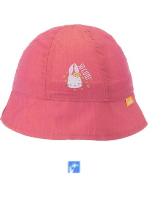 PIECE SIGNATURE %65 Polyester %35 Pamuk Kız Bebek Balıkçı Şapka   ( 1-3 Yaş ) ( 48-50 cm )