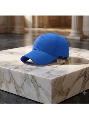 PIECE SIGNATURE Premium Mikro Delikli Çabuk Kuruyan Yazlık Şapka - Ultra Hafif Beyzbol Şapkası ( 58-59 cm )