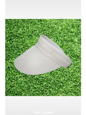 PIECE SIGNATURE Hasır Boş Şapka , Kadın ve Erkek Için (53-59 Cm)