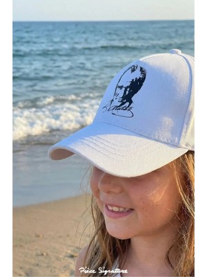 PIECE SIGNATURE %100 Pamuk Çocuk Atatürk Şapka ( Unisex ) ( 7-10 Yaş )