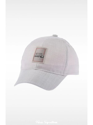 PIECE SIGNATURE %100 Pamuk Erkek Çocuklar Için Güneş Şapkası ( 4-8 Yaş ) ( Size 52 )