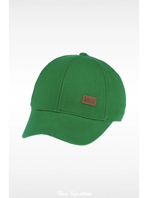 PIECE SIGNATURE %100 Pamuk Panama Özel Dokuma Genç Unisex Şapka ( 9-12 Yaş )