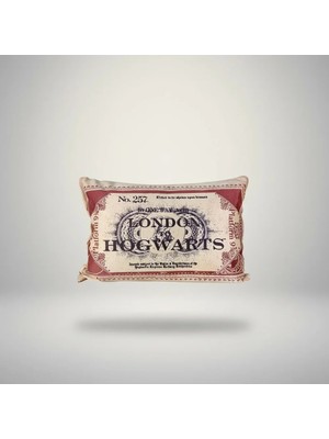 Sihir Dükkanı Harry Potter Yastık - Bilet