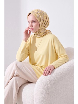 Silk Home Soft Eşarp Paisley Sarı