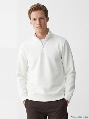 Lc Waikiki Yeni Sezon Dik Yaka Erkek Sweatshirt