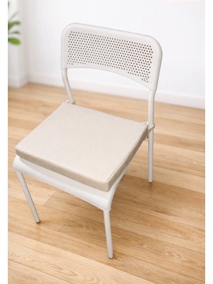 Bahçe Balkon Salon Sandalye Minderi 36×36×5 cm (Su Geçirmez, Güneşe Dayanıklı, Fermuarlı)