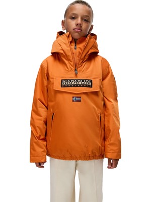 Napapijri Rainforest Next P Erkek Çocuk Turuncu Outdoor Ceketi