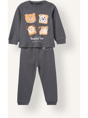 DeFacto Baskılı 2 Li Pijama Takımı Erkek Bebek  (26 Au)