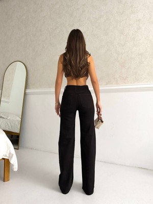 Aida Fashion Wide Leg Jeans Premuim