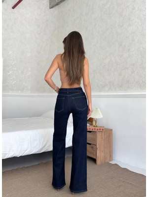 Aida Fashion Wide Leg Jeans Premuim