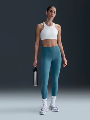 Nike Tam Boy Zenvy Yumuşak Destekli Yüksek Belli Tayt Redsport
