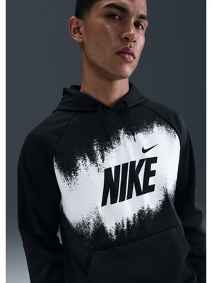 Nike Therma-Fıt Fleece Po Hoodie Erkek Siyah Sweatshirt