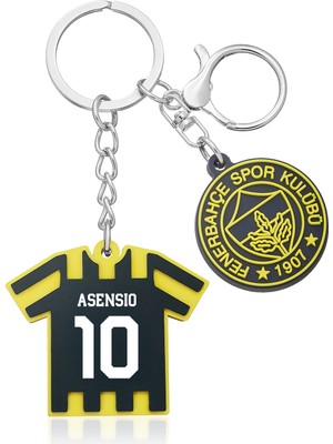 Fenerbahçe Marco Asensio Charm Arma Silikon Anahtarlık - Lisanslı Orijinal
