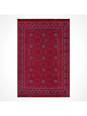 Nevmahall Etnik Desen Afgan Halı