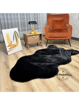 Nevmahall Premıum Kalite Tavşan Peluş Post Kesim Yumuşak Doku Tüy Dökmez Halı