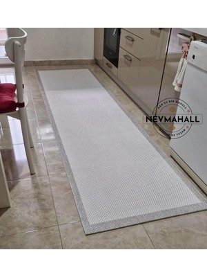 Nevmahall Premium Kalite Makinada Yıkanabilir Kaymaz Taban Antialerjik Wool Sisal Halı