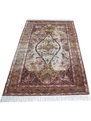 Kilim Antik El Dokuma Model Ürgüp Yün Halı 1706 - Vintage - Çok Renkli