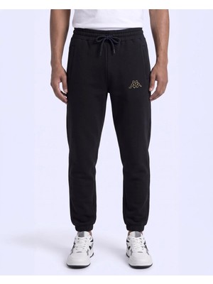 Kappa Authentic Olsix Tur Erkek Siyah Oversize Şort