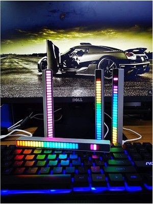 Ttt RGB Sese Duyarlı Taşınabilir Ekolayzer LED Çubuk