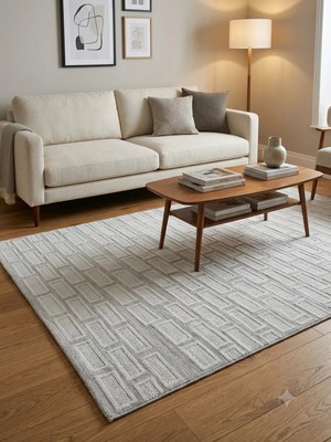 İpek Mekik Halı Duru Halı Risby 1827A 160X230(4M2) Dokuma Dekoratif Özel Ölçü Yapılabilen Dekoratif Halı