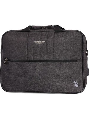 U.S. Polo Assn. Koyu Gri Unisex Laptop & Evrak Çantası PLEVRYD2352