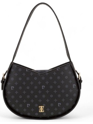 Pierre Cardin Monogram Siyah Kadın Omuz Çantası 05PC24Y536-MN
