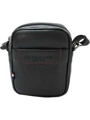 U.S. Polo Assn. PLEVR8440 Şık Görünüme Sahip Siyah Evrak Çantası Poliüretan Malzeme 20cmx16cmx7cm
