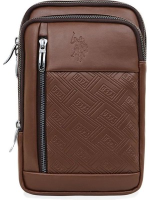 U.S. Polo Assn. PLEVR23644 Kahverengi Erkek Omuz Çantası