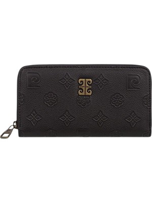 Pierre Cardin  06pc24k601-Bf S Kadınlar İçin Siyah Cüzdan Suni Deri Şık Tasarım ve Hediye Seçeneği ile