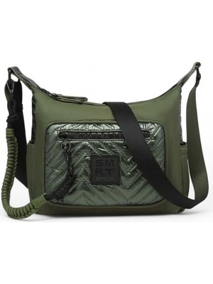 Smart Bags Parlak Kumaş Çapraz Askılı Kadın Postacı Çantası 3251