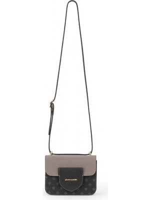 Pierre Cardin Monogram Siyah Kadın Çapraz Askılı Çanta 05PC24K811-MN