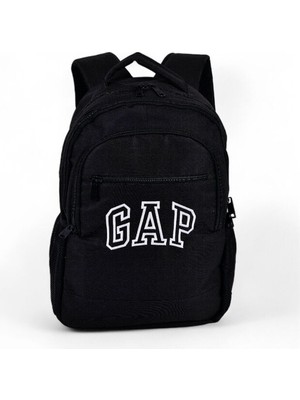 Gap Siyah Unisex Sırt Çantası Tekstil Malzeme ile Ergonomik Tasarım 30x42x12 cm