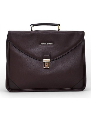 Pierre Cardin  Kahve Rölax Unisex Laptop & Evrak Çantası 01PC001194-F