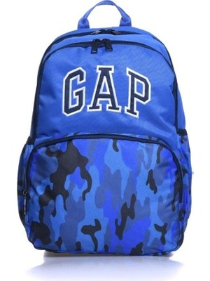 Gap GP03342 Saks Unisex Sırt Çantası Tekstil Malzeme Çok Gözlü Özellikler ile Şık Görünüm