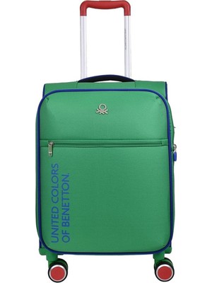 Benetton Kabin Boy Kumaş Valiz Yeşil Bnt2100