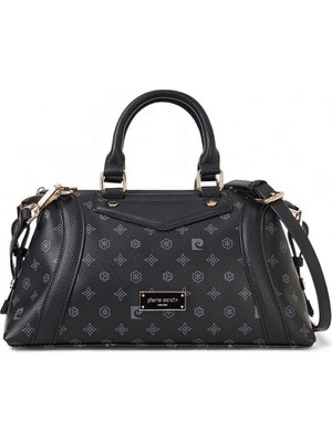 Pierre Cardin Monogram Siyah Kadın El Çantası 05PC25K10367-MN