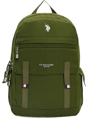U.S. Polo Assn. Haki Yeşil Spor Sırt Çantası PLÇAN23125