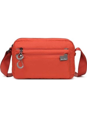 Smart Bags Ekstra Hafif Kumaş Postacı Çantası BC 3148 - Kiremit