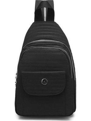 Smart Bags SMBYB1237-2001 Siyah Kadın Body Bag