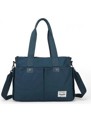 Smart Bags Exclusive Kanvas Kumaş Kadın Omuz Çantası 1307