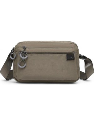 Smart Bags Ekstra Hafif Kumaş Postacı Çantası BC 3148 - Kahve