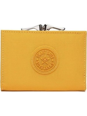 Smart Bags Mini Bozuk Paralık Cüzdan Kadın Çantası 3176 Hardal