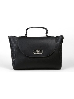 Pierre Cardin Monogram Siyah Kadın Omuz Çantası 05PC23K120-MN