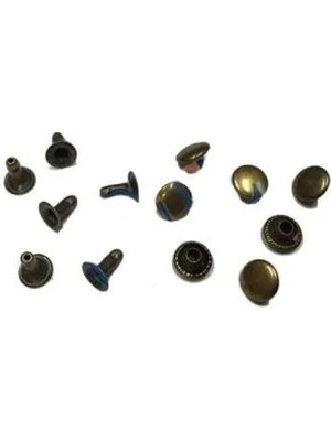 Marsilyan™- Rivet Perçin - 10MM, Antik, 1000 Adet