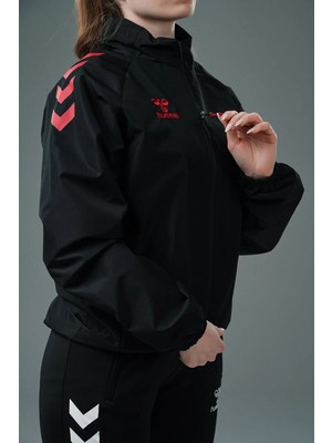 Hummel 940270 Line Yağmurluk Siyah-Kırmızı