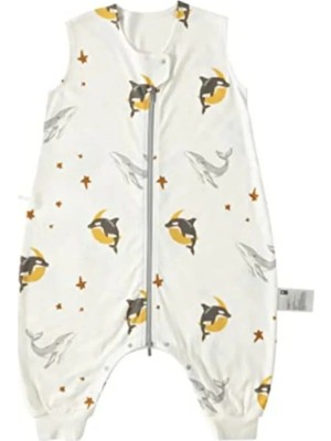 Baby Care Golden Dolphin L Beden Bebek Uyku Tulumu, Nefes Alabilir, Fermuarlı