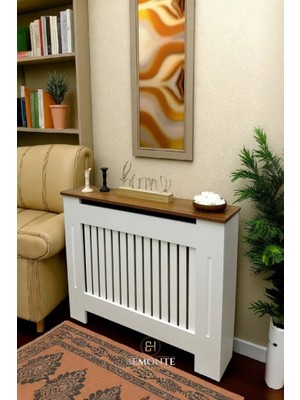 Bemonte Home Pristine Petek Kaplama, [120  cm ] Petek Kapama, Kalorifer Kaplaması, Petek Önü Dresuar, Peteklik