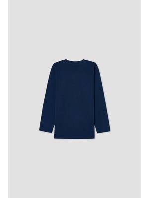 NBT Jeans Erkek Çocuk Lacivert Tshirt