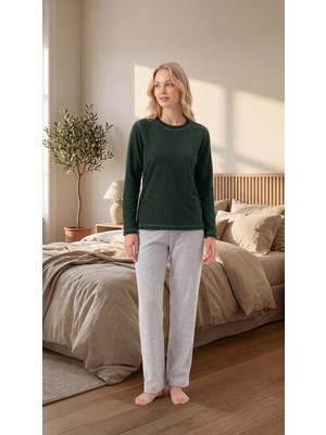 Etoile %100 Pamuklu Uzun Kollu Yumuşak Dokulu Rahat Kesim Pijama Takım 27404