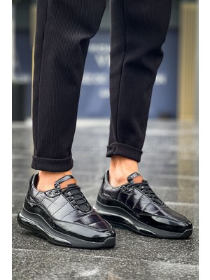 TeknoKapsül MN179 - Rst Sporty Runner Erkek Ayakkabı Sıyah